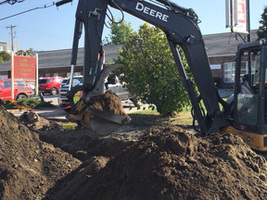 Week Three of the Big Dig on Catherine St.