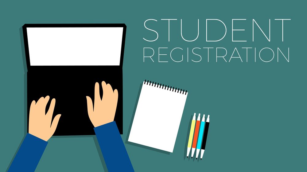 Image of Student Registration poster