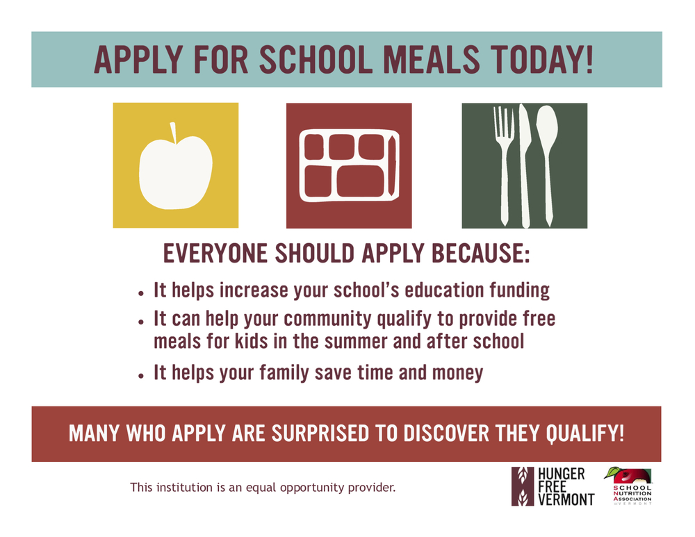 Apply for School Meals Today