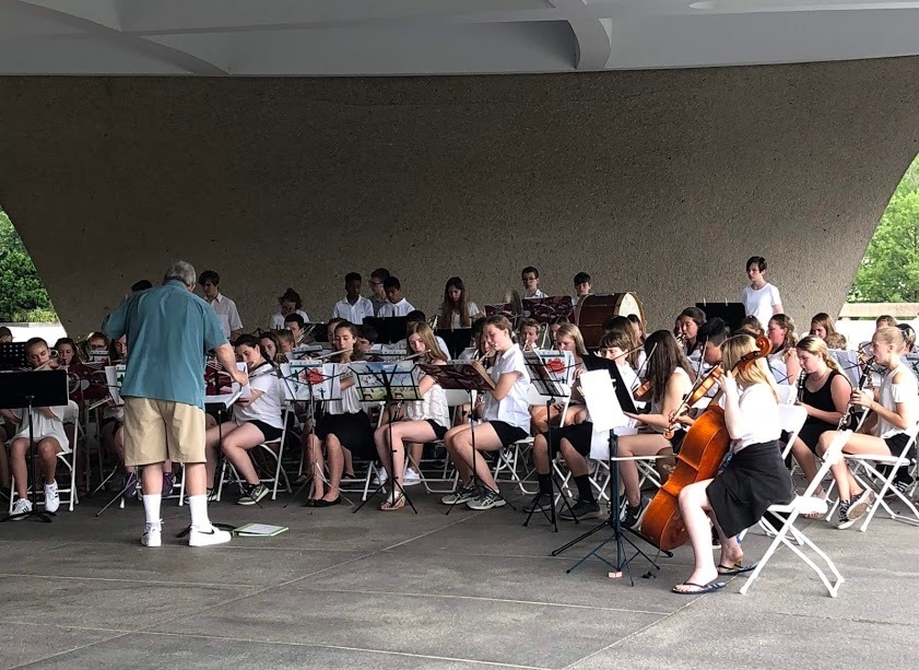 The Greater St. Albans Middle School Band