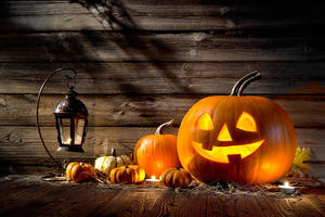 Jack-o’-lanterns were once made from turnips, beets and potatoes.