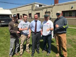 NWTC Building Trades Students Meet with Governor