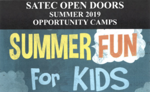 Open Doors Camps for Summer 2019