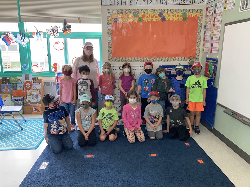 Mrs. Price's Class celebrated with Hat Day