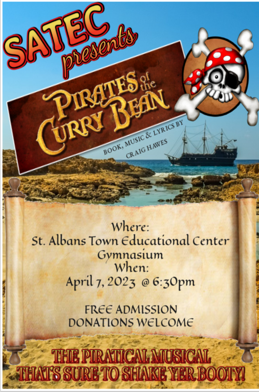 SATEC Drama - Presents Pirates of the Curry Bean | St. Albans Town Ed ...